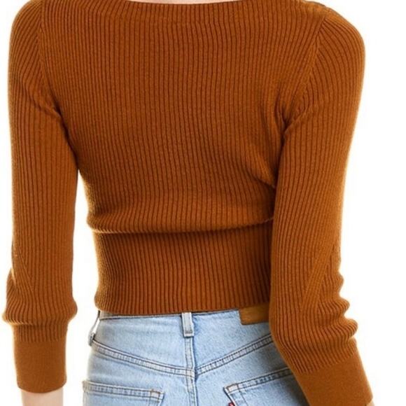 Free People Glazed Ginger Floyd Wrap Top Sz XS NWT - Picture 10 of 12